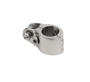 270166-1 – SEA DOG Boat Bimini Top Jaw Slide, Hinged Round Tube 7/8 Inch Tubing 1/4 Inch Pin Size Stainless Steel Wit...